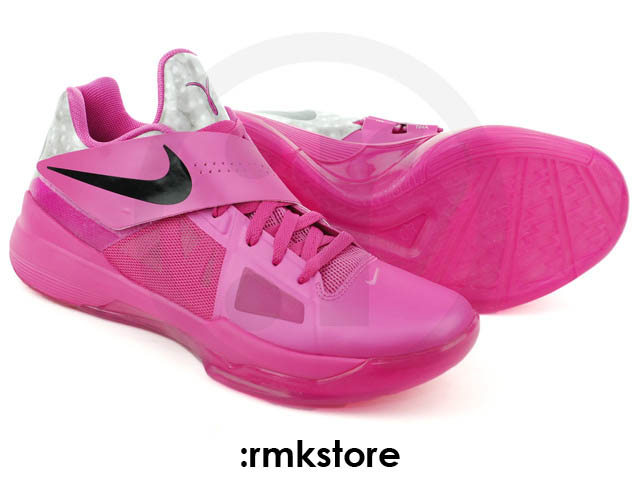 Nike Zoom KD IV Aunt Pearl Think Pink Kay Yow 473679-601 (3)