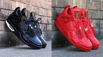Air Jordan 11Lab 4s with a Louis Vuitton Twist | Sole Collector