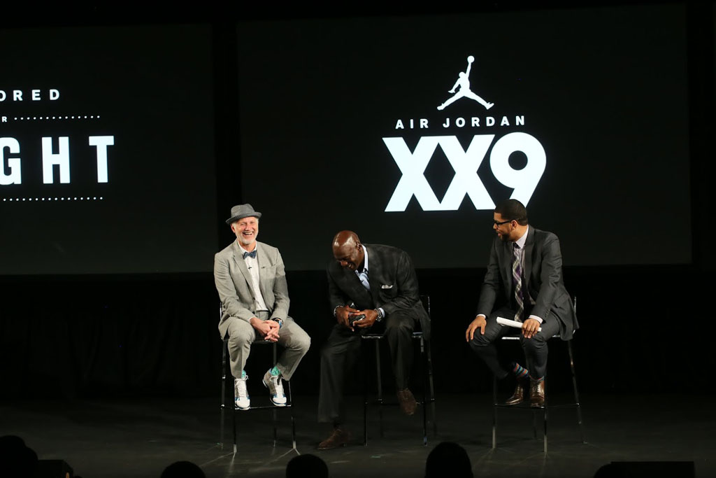 Michael Jordan & Tinker Hatfield Unveil the Air Jordan XX9 in New York (4)