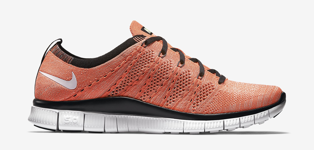 nike free flyknit 5.0 knit vamp mens green