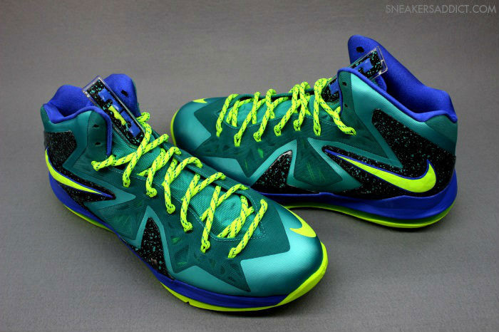 Nike LeBron PS Elite Sport Turquoise Volt Violet Force 579827-300 (1)
