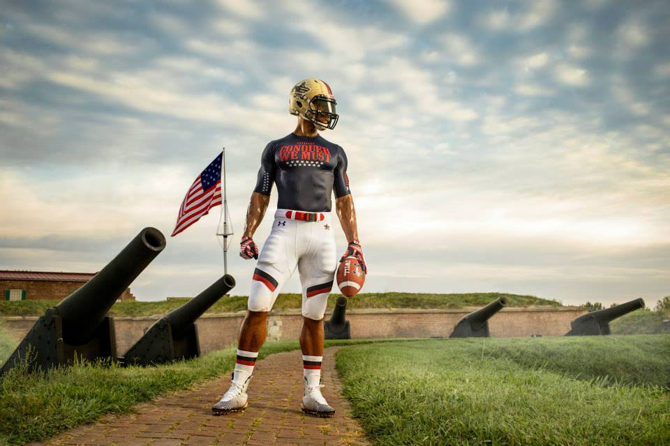 Maryland's Under Armour 'Star-Spangled Banner' Uniforms (4)