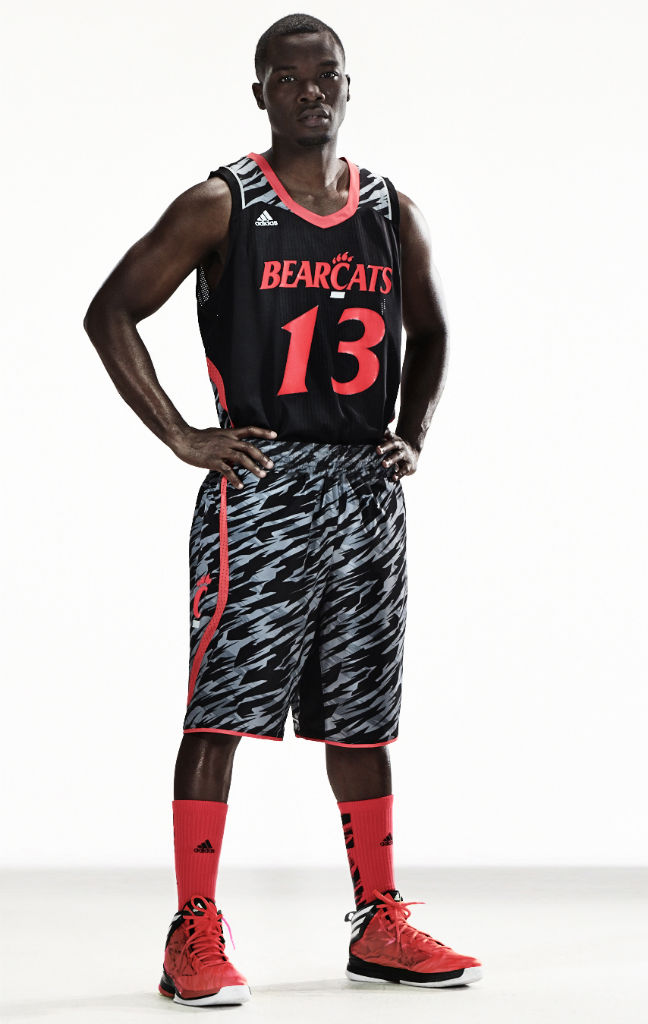 adidas Unveils adizero NCAA Basketball Uniforms For Six Teams - Cincinnati Bearcats