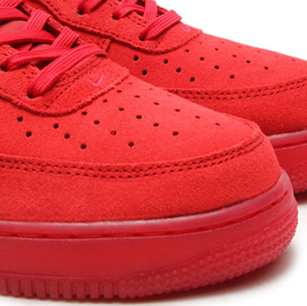 air force 1 red bottoms