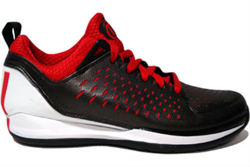 adidas Rose 3 Low The Chi Black Whit Red G65745 (1)