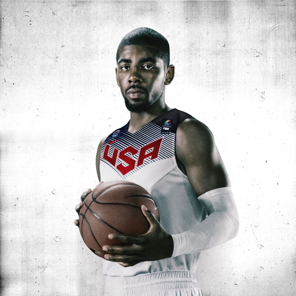 Nike Basketball Unveils 2014 USA Basketball Uniforms - Kyrie Irving (1)