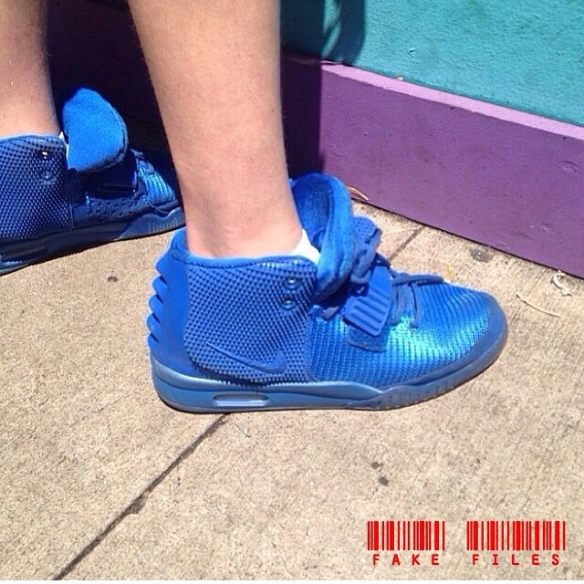 Air Yeezy 2 'Blue October' - fake sneakers | Sole Collector