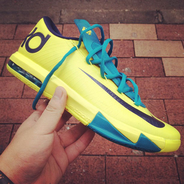 Nike KD VI Yellow Teal Navy Release Date 599424-700 (1)