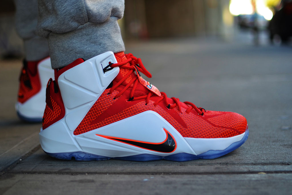 Jamrock84 in the 'Heart of a Lion' Nike LeBron 12