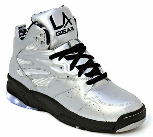 Tyga x LA Gear Lights Silver