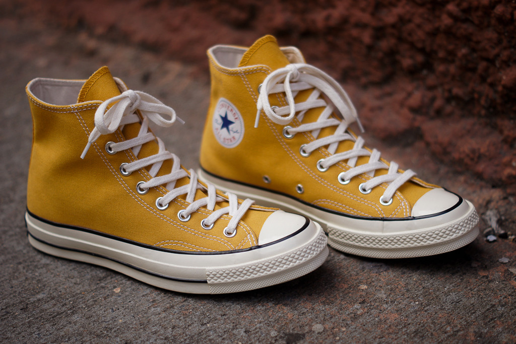 yellow converse online