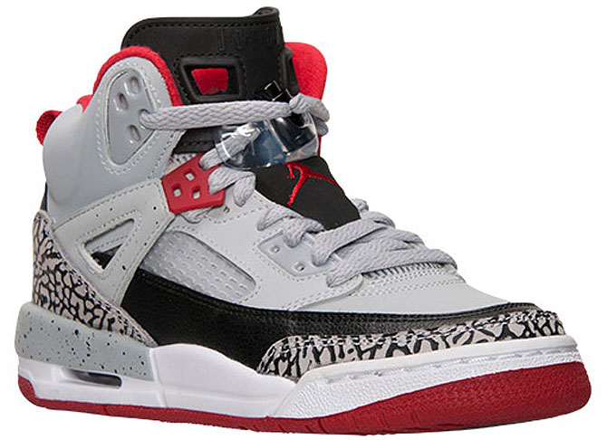 Jordan Spizike Wolf Grey/Gym Red Release Date 317321-013