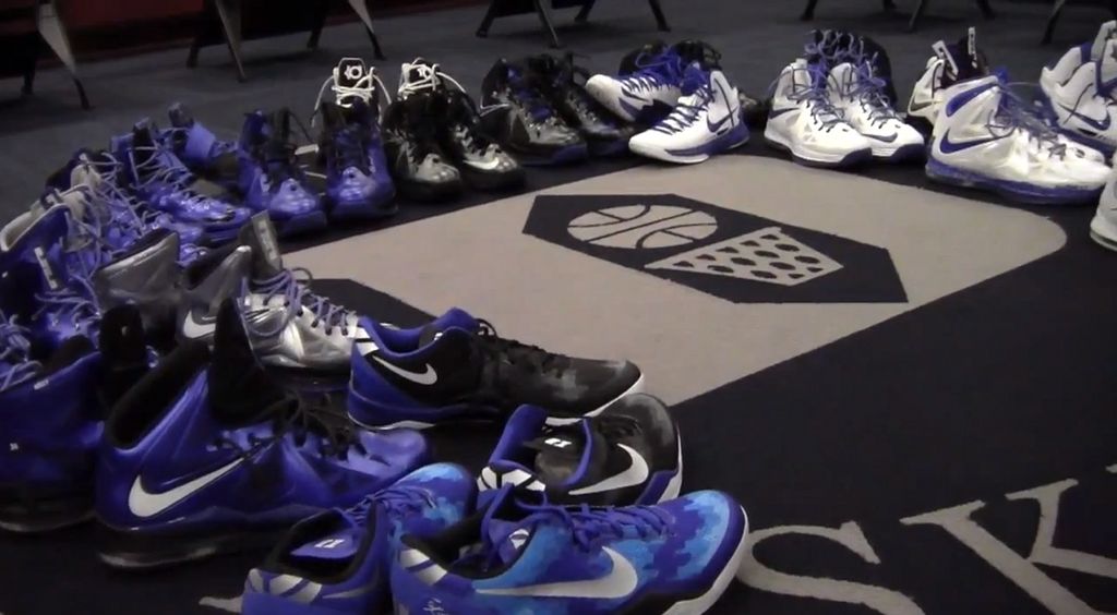 Duke Basketball's 2013 Nike Sneaker Lineup Video