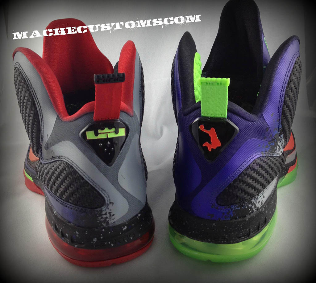 Nike LeBron 9 Un NERF by Mache Custom Kicks (7)