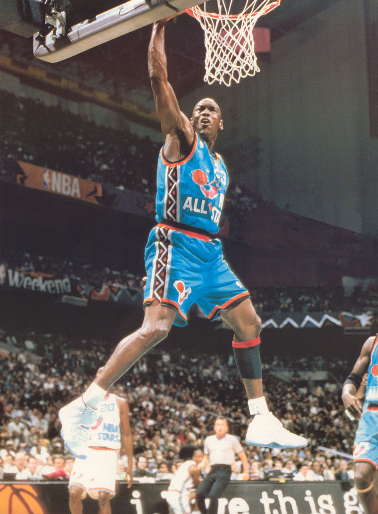 #2350 // 50 Classic Michael Jordan All-Star Game Photos (1)