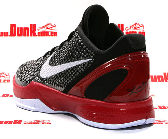 kobe shoes black red and white