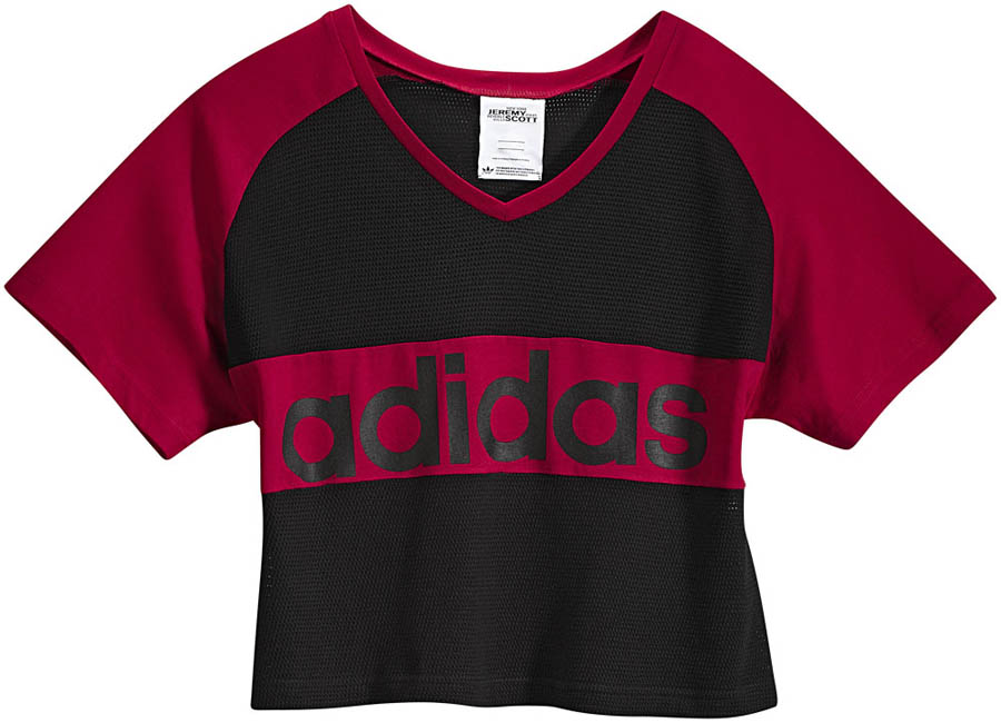 adidas Originals by Jeremy Scott - Spring/Summer 2012 - JS Cropped Linear Tee X30163