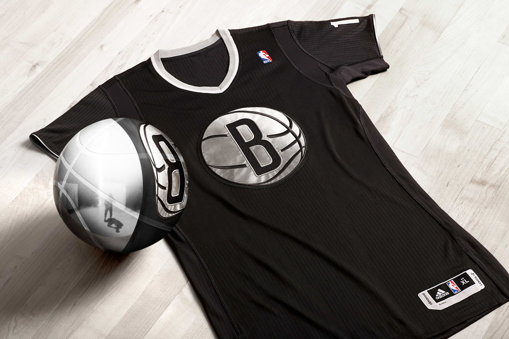 adidas Big Logo NBA Christmas Uniform // Brooklyn Nets