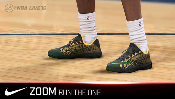 NBA Live '15 Sneaker Update: Nike Zoom Run the One