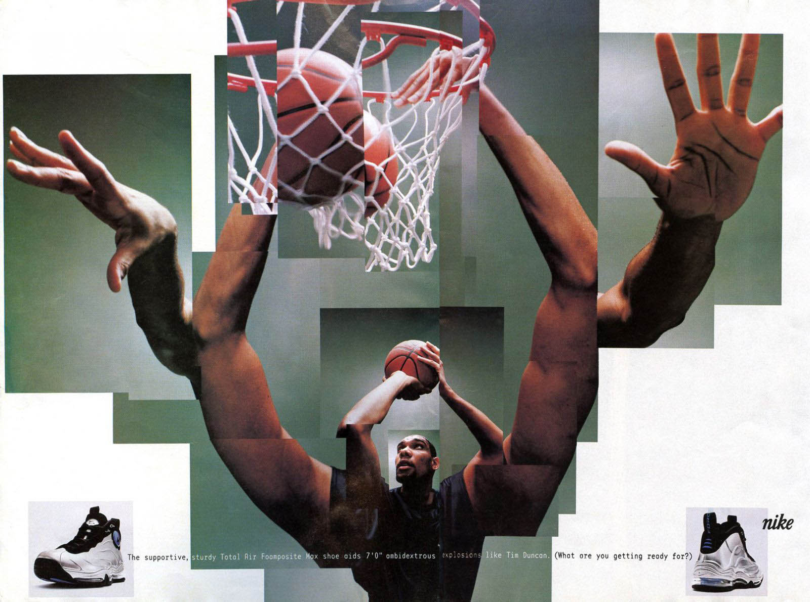 Vintage Ad: Tim Duncan and the Nike Total Air Foamposite Max