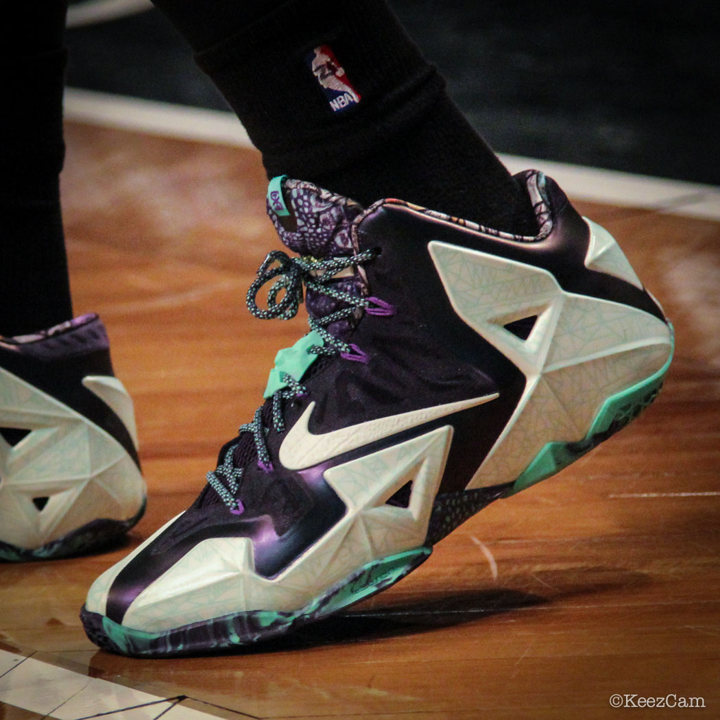 Dionte Christmas wearing Nike LeBron 11 All-Star (1)