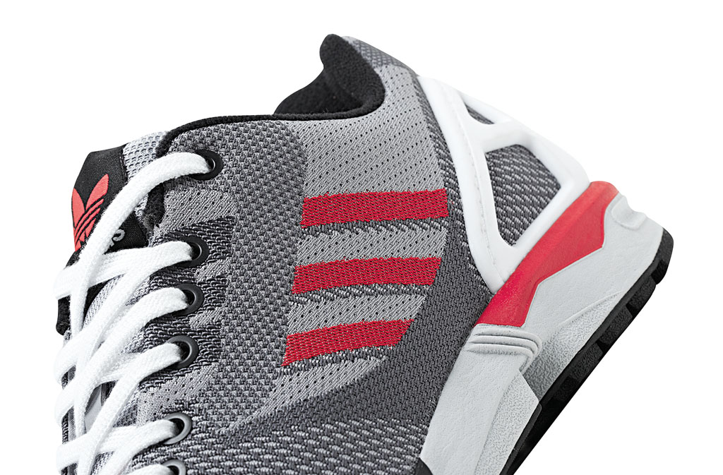 adidas ZX Flux 8000 Weave Pack Grey Red White (3)