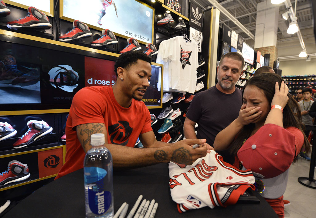 Derrick Rose and adidas Basketball Launch the D Rose 5 Boost in Chicago (6)