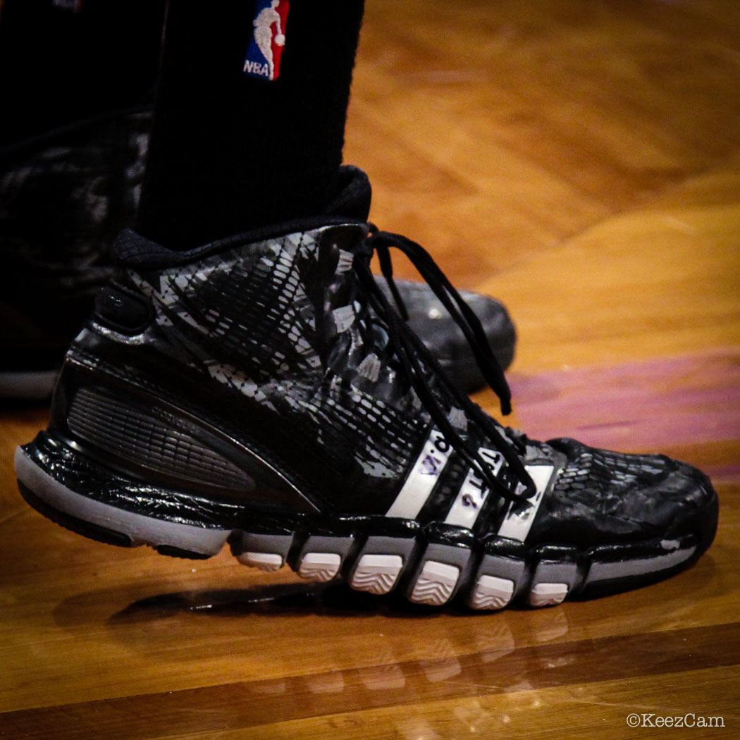 Sole Watch // Up Close At Barclays for Nets vs Bucks - Brandon Knight wearing adidas Crazyquick