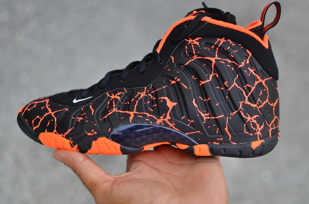 Here's a Detailed Look at the 'Magma' Nike Foamposite for Kids | Sole