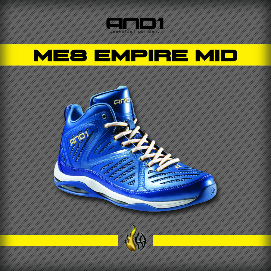 And1 ME8 Empire Mid Monta Ellis Signature Shoe