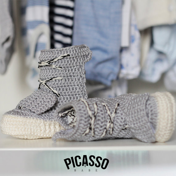 knitted yeezy baby shoes