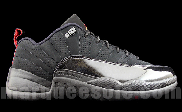 Air Jordan Retro 12 Low Black Patent 308317-001