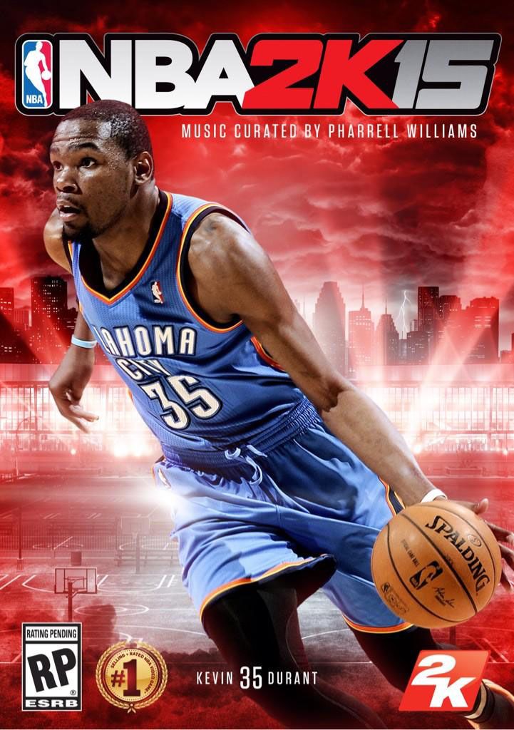 Kevin Durant Covers NBA 2K15