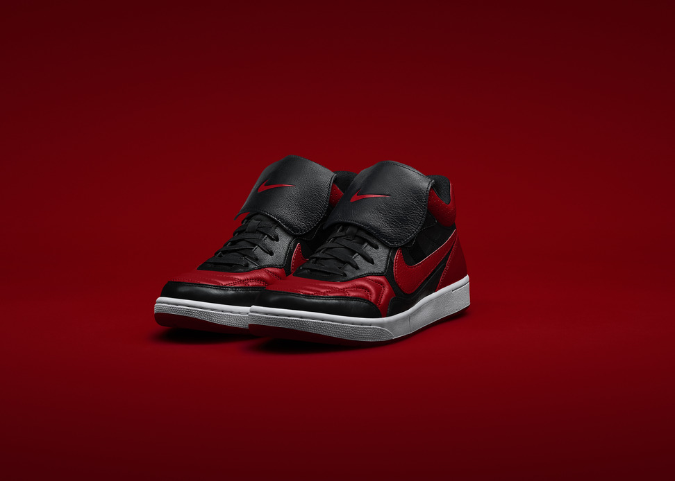 Marco Materazzi x Nike Tiempo 94 Air Jordan in Black Red