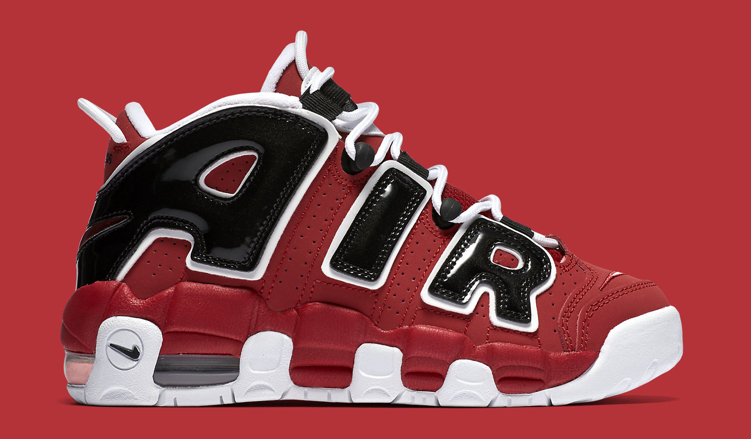 Nike Air More Uptempo Red White Black | Sole Collector