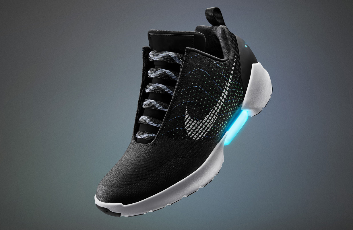 jordan self lacing shoes