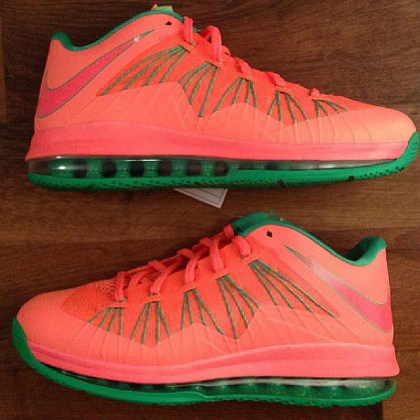 Nike LeBron X Low Watermelon Sample