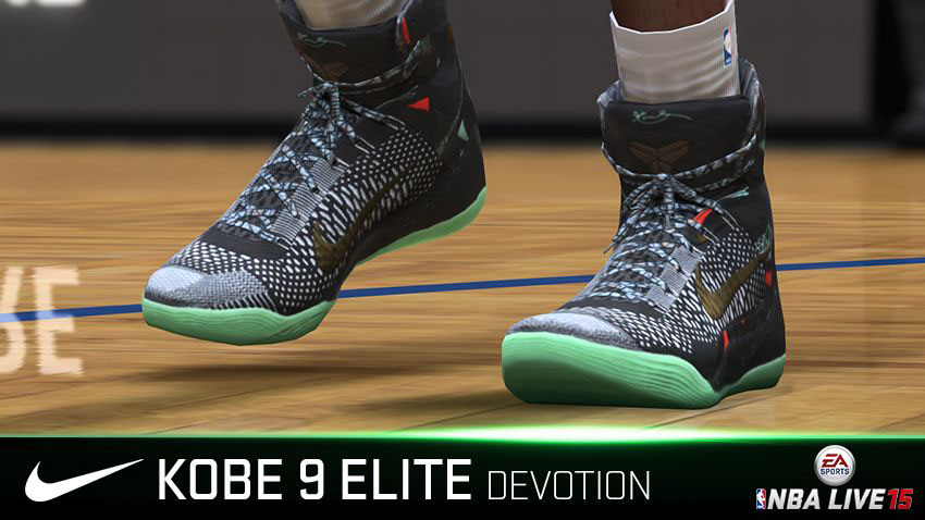 NBA Live 15 Sneakers: Nike Kobe IX 9 Elite All Star