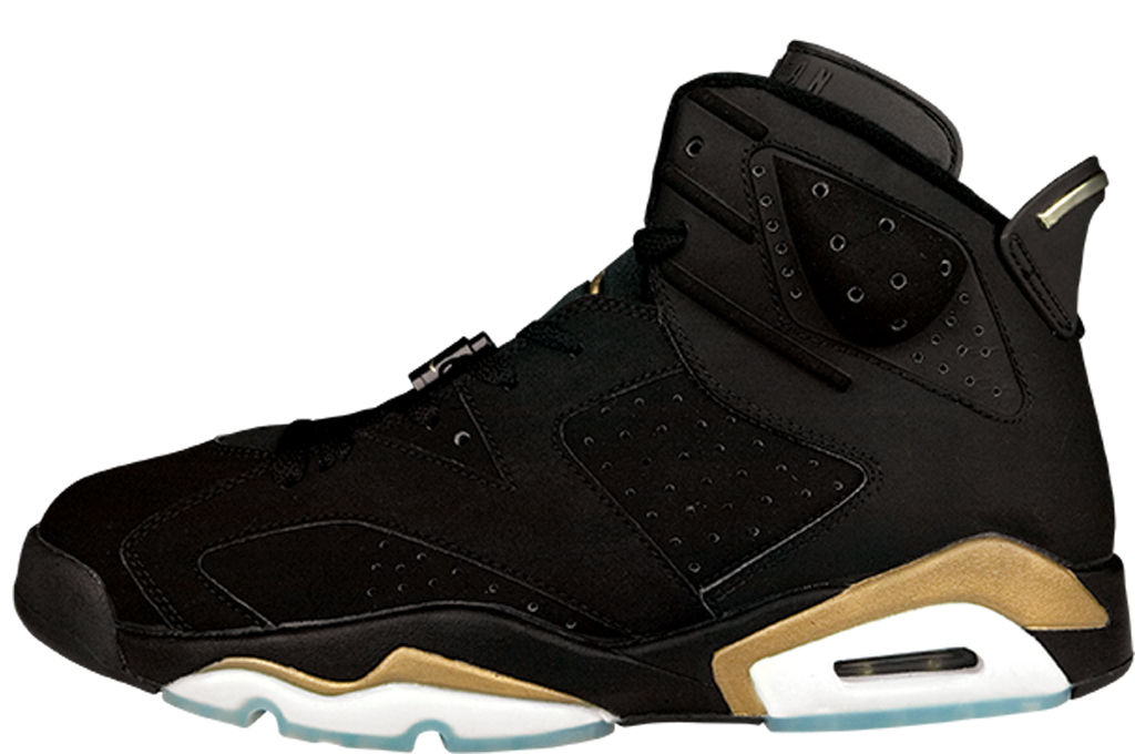 nike air jordan 6 gold