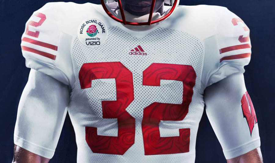 adidas Wisconsin Rose Bowl Uniforms Unveiled (1)