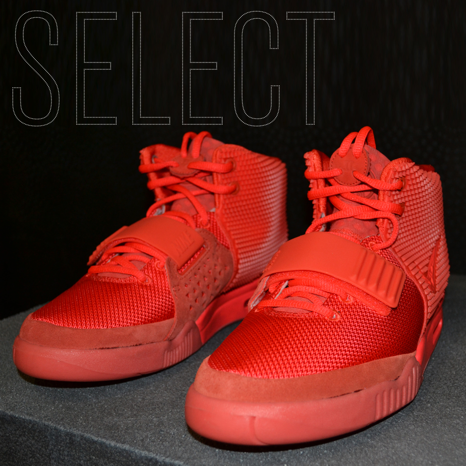 nike air yeezy 2 rojas