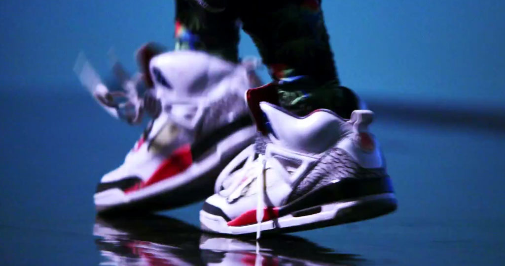 Every Air Jordan Spotted in Riff Raff's 'Tip Toe Wing in My Jawwdinz' Video: Jordan Spizike Fire Red