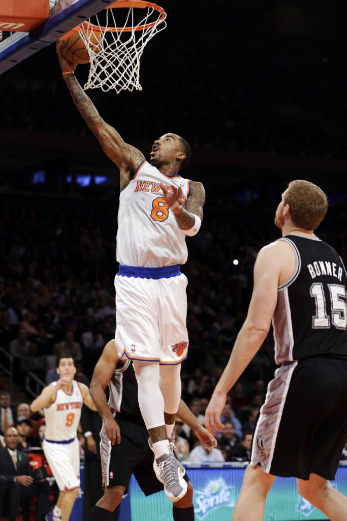 Highlight // J.R. Smith's Reverse Alley Oop in the "Cool Grey" Air Jordan XII 12 (3)