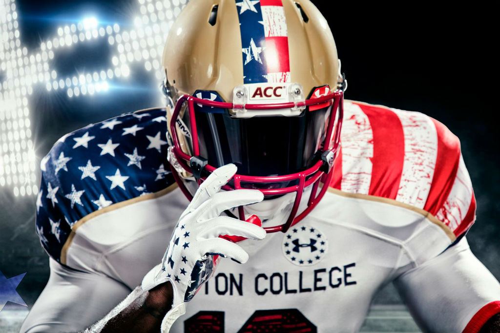 Boston College Under Armour Wounded Warriors Freedom Uniforms (2)