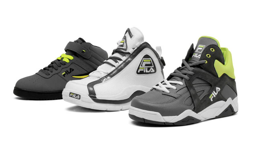 lime fila sneakers