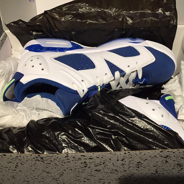 Air Jordan VI 6 Low Seahawks 304401-106 (8)