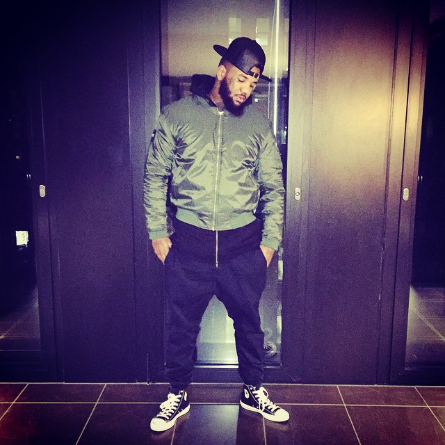 The Game wearing Converse Chuck Taylor All Star