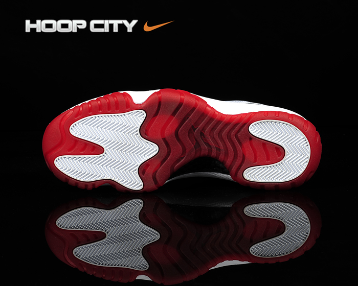 jordan retro 11 low red and black