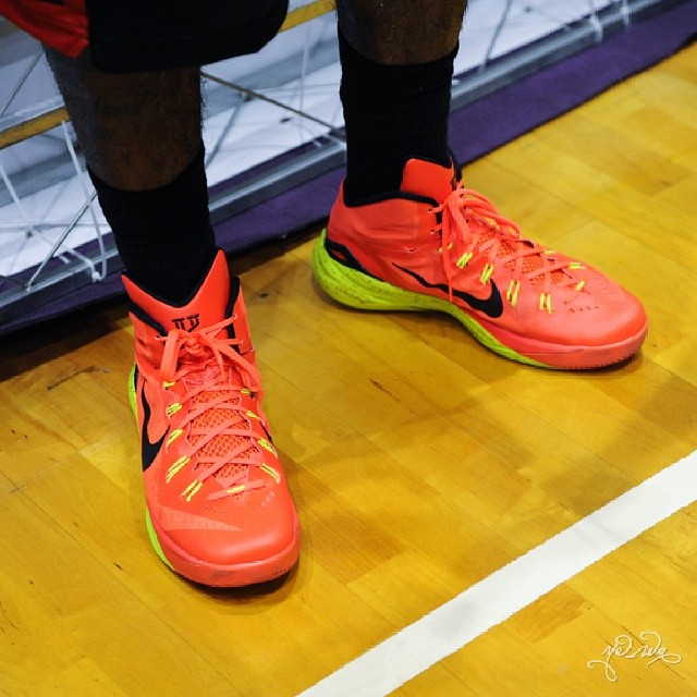 Kyrie Irving wearing Nike Hyperdunk 2014 PE (2)