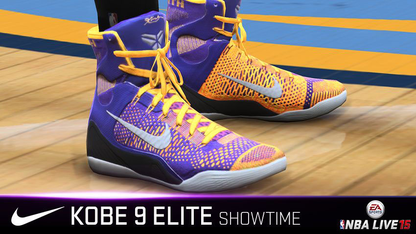 NBA Live 15 Sneakers: Nike Kobe IX 9 Showtime